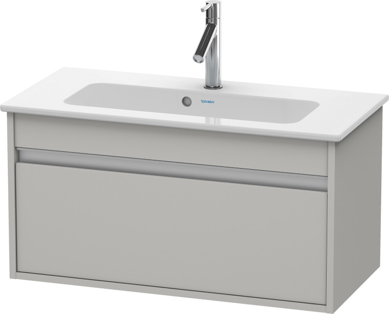 Duravit Ketho Waschtischunterbau 800x385 Betongrau