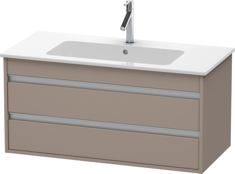 Duravit Ketho Waschtischunterbau Basalt matt