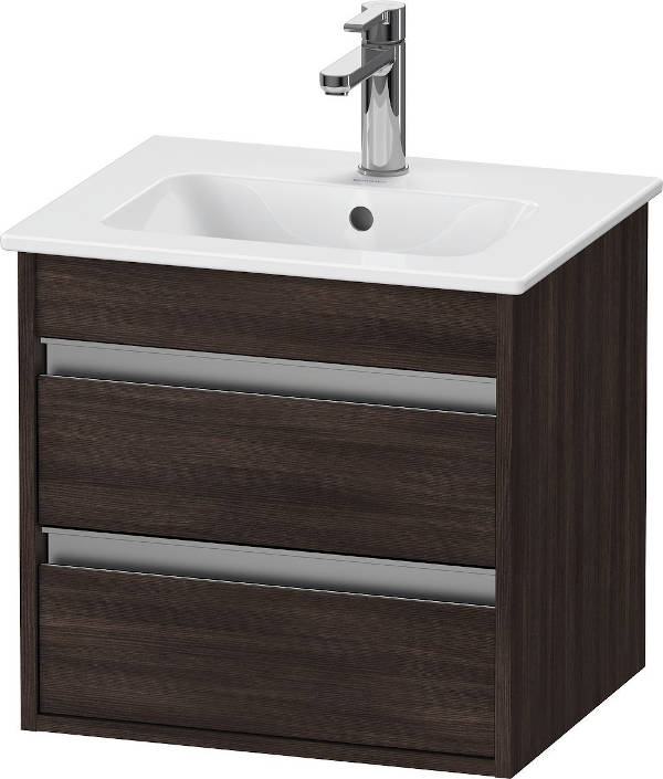 Duravit Ketho Waschtischunterbau 500x412 mm Kastanie dunkel