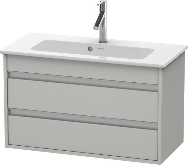 Duravit Ketho Waschtischunterbau 800x385 Betongrau