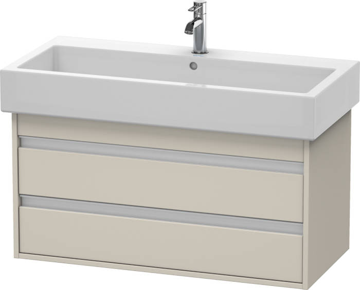 Duravit Ketho Waschtischunterbau 950x440 Taupe