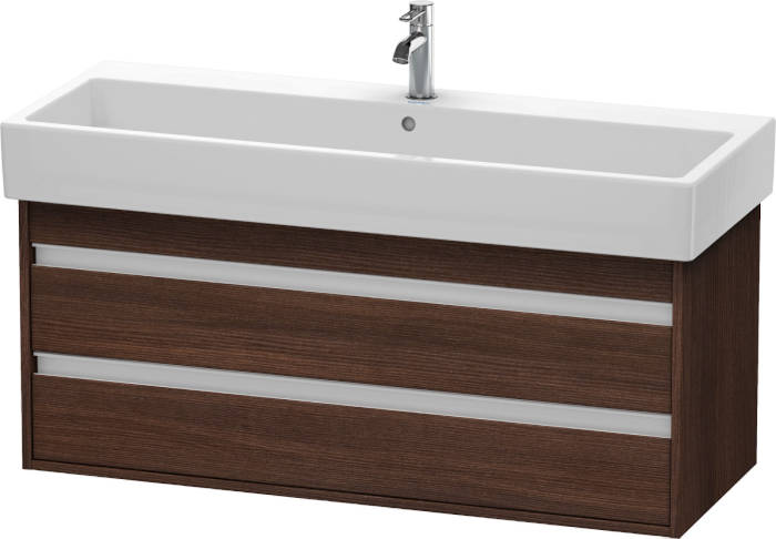 Duravit Ketho Waschtischunterbau 1150x440 Kastanie dunkel