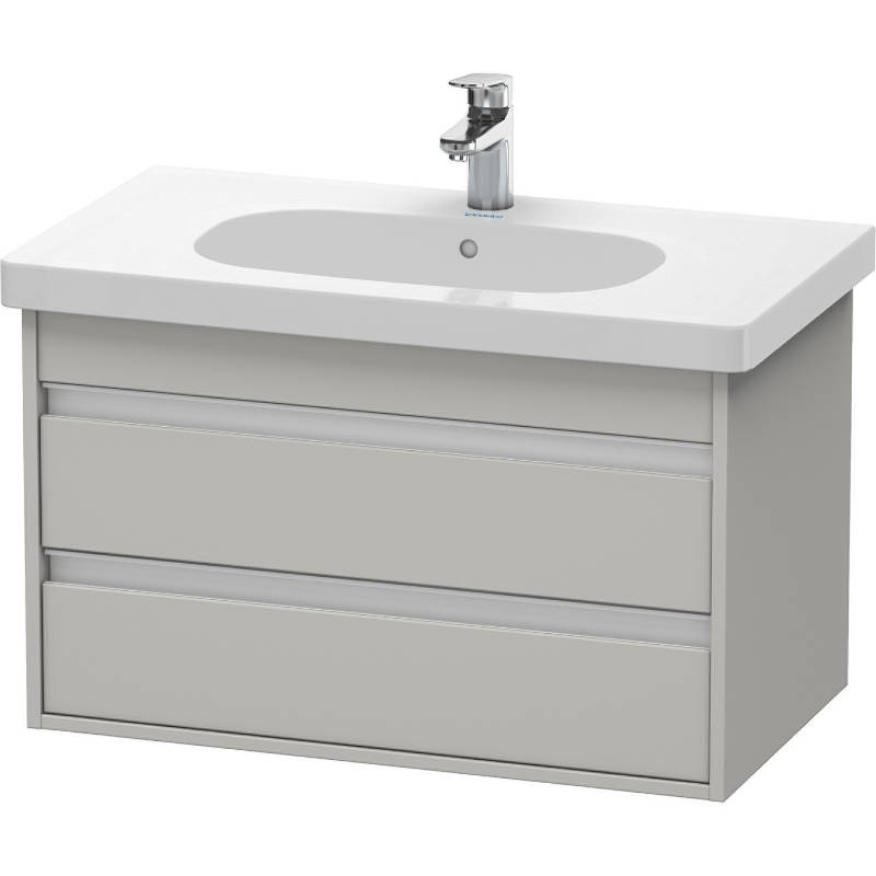 Duravit Ketho Waschtischunterbau 800 Betongrau