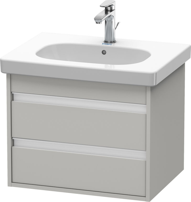 Duravit Ketho Waschtischunterbau 600 Betongrau