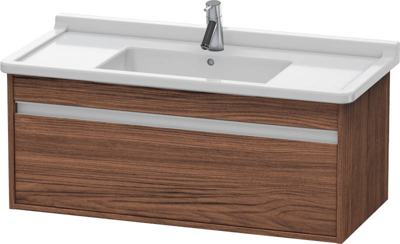 Duravit Ketho Waschtischunterbau 1000x455 Nussbaum dunkel