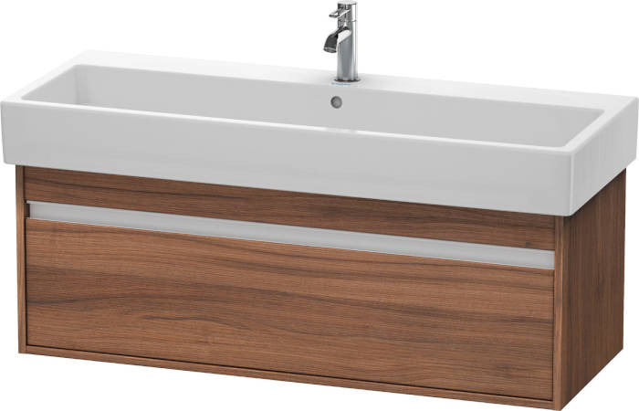 Duravit Ketho Waschtischunterbau Nussbaum Natur