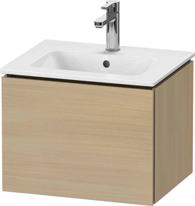 Duravit L-Cube Waschtischunterbau 2 Auszüge 520 mm Mediterrane Eiche