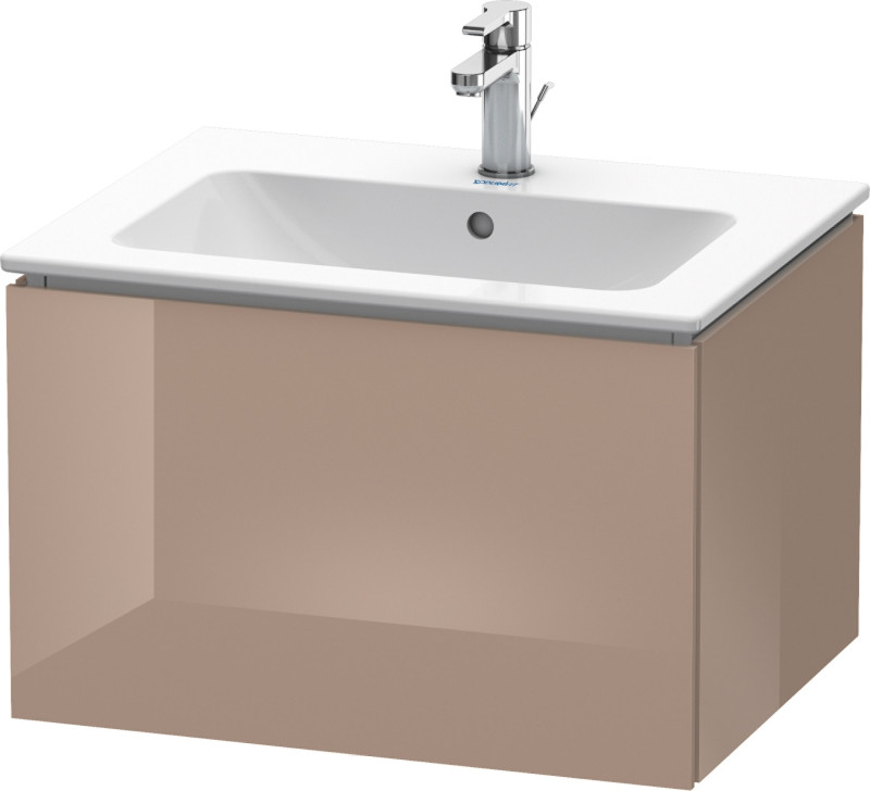 Duravit L-Cube Unterbau 620 mm 1 Auszug Cappuccino Hochglanz