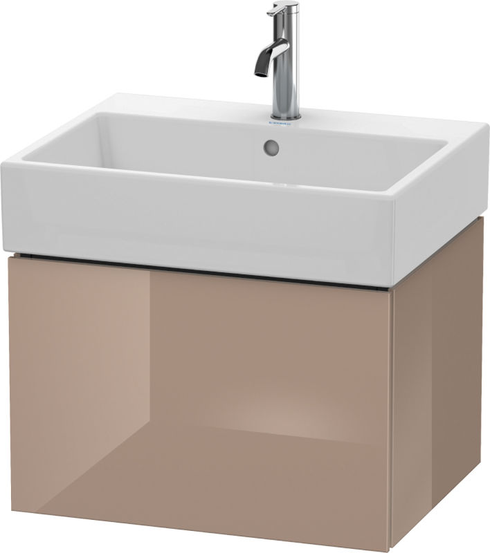 Duravit L-Cube Waschtischunterbau 1 Auszug 584 mm Cappuccino Hochglanz