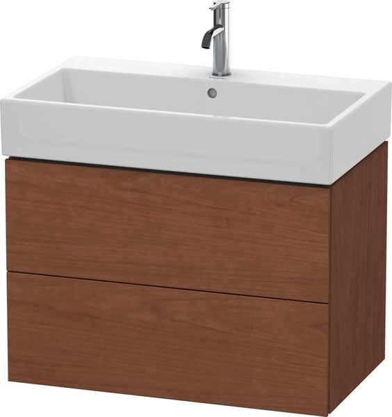 Duravit L-Cube Unterbau 2 Auszüge 784mm amerk. Nussbaum