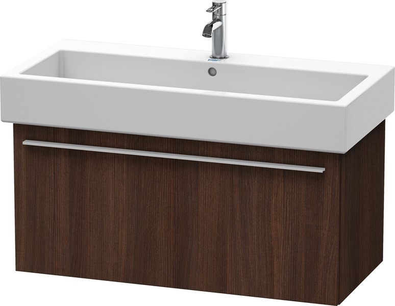 Duravit X-Large Unterbau B: 750mm 1 Auszug, Kastanie dunkel