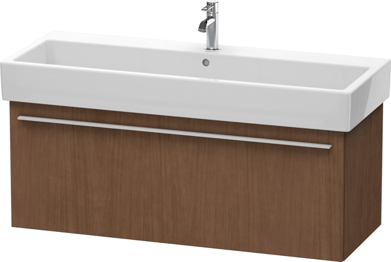 Duravit X-Large Unterbau 1150 mm 1 Auszug, amerikanischer Nussbaum