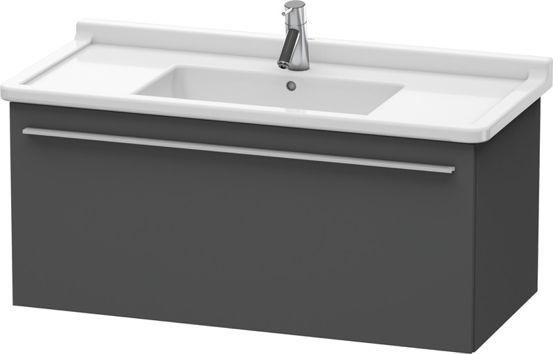 Duravit X-Large Unterbau B: 1000 mm T: 468 mm Graphit matt