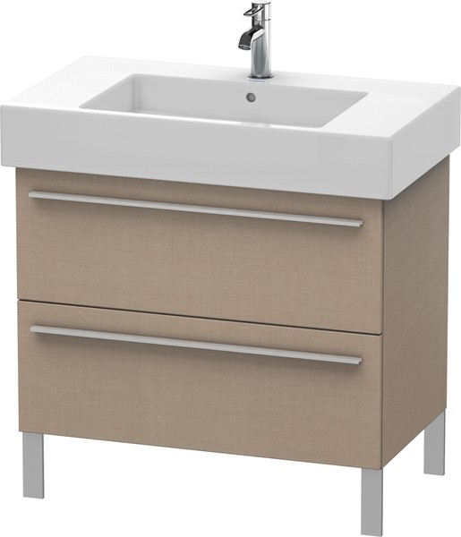 Duravit X-Large Unterbau 800 mm 2 Auszüge, Leinen