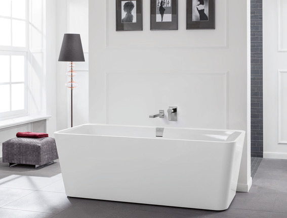 Villeroy & Boch Squaro Slim Line Duo Badewanne eckig