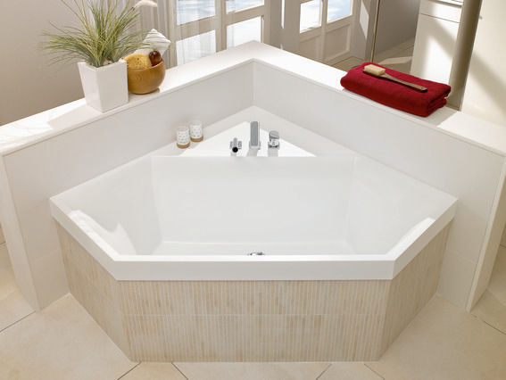 Villeroy & Boch Squaro Sechseck-Badewanne